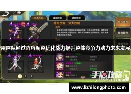 雷霆队通过阵容调整优化战力提升整体竞争力助力未来发展